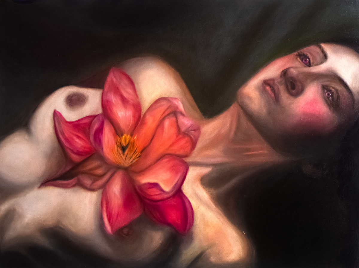 La flor que no ves Print